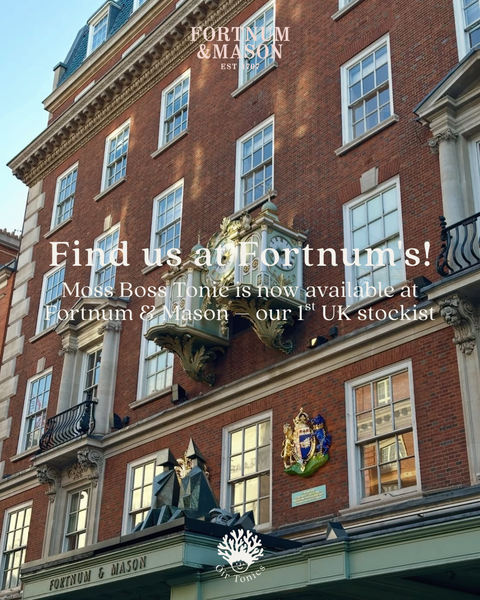 Moss Boss Tonic Has Arrived at Fortnum & Mason