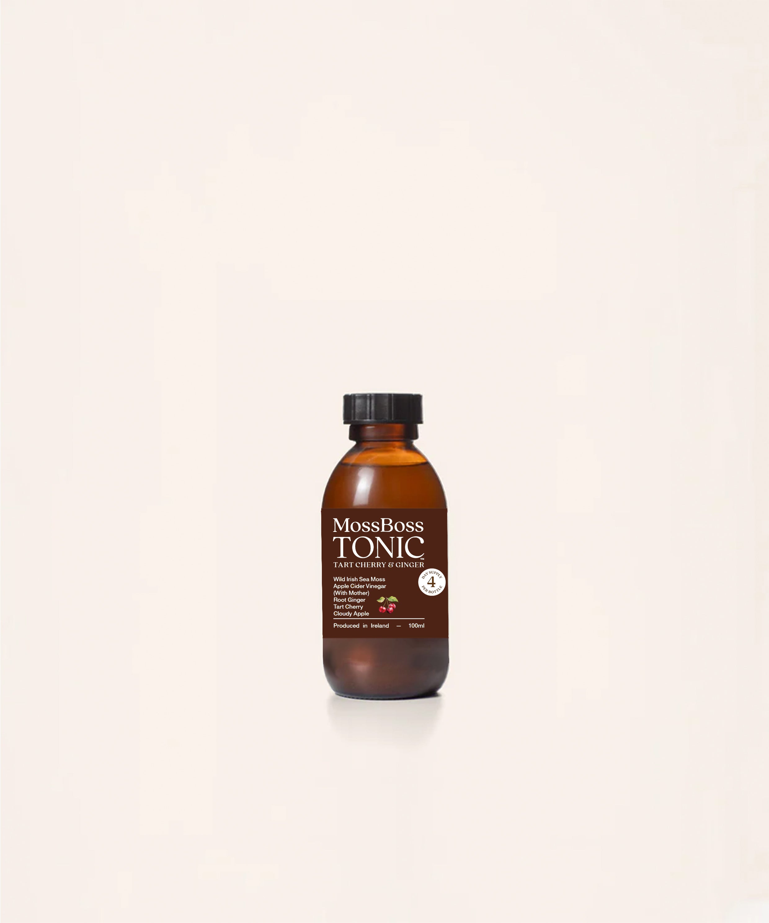 Moss Boss Tonic Tart Cherry & Ginger – ÓirTonics