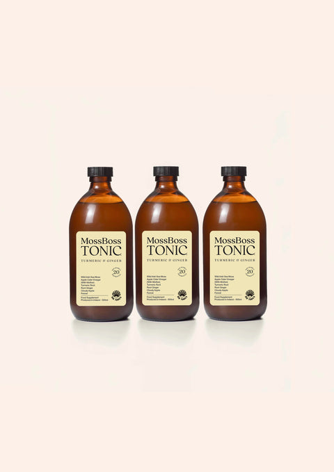 Moss Boss Turmeric & Ginger 60 Day Bundle