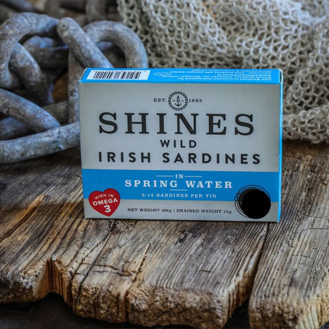Shines Sardines in spring water