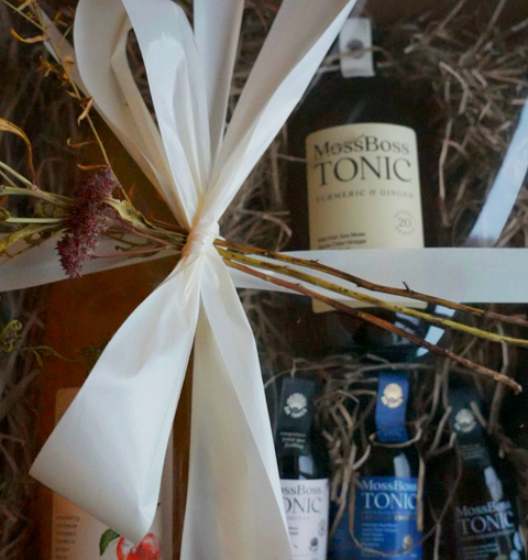 Large hamper gift wrapping (10+ items)